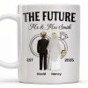 The Future Mr & Mrs, Bride And Groom - Personalized Custom Coffee Mug - CPL455_MG The Future Mr & Mrs, Bride And Groom - Personalized Custom Coffee Mug - CPL455_MG