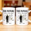 The Future Mr & Mrs, Bride And Groom - Personalized Custom Coffee Mug - CPL455_MG The Future Mr & Mrs, Bride And Groom - Personalized Custom Coffee Mug - CPL455_MG
