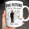 The Future Mr & Mrs, Bride And Groom - Personalized Custom Coffee Mug - CPL455_MG The Future Mr & Mrs, Bride And Groom - Personalized Custom Coffee Mug - CPL455_MG