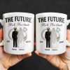 The Future Mr & Mrs, Bride And Groom - Personalized Custom Coffee Mug - CPL455_MG The Future Mr & Mrs, Bride And Groom - Personalized Custom Coffee Mug - CPL455_MG
