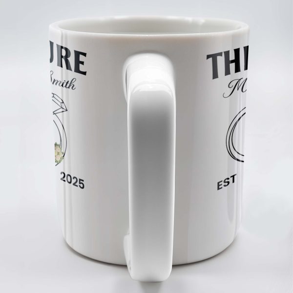 The Future Mr & Mrs, Bride And Groom - Personalized Custom Coffee Mug - CPL455_MG The Future Mr & Mrs, Bride And Groom - Personalized Custom Coffee Mug - CPL455_MG