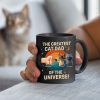 The Greatest Cat Dad of the Universe Personalized Mug, Gift for Cat Dads