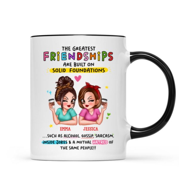 The Greatest Friendship Personalized Mug for Besties
