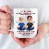 The Greatest Joy In Life Is Watching You Be A Dad - Family Personalized Custom Mug - Father's Day, Gift For Son The Greatest Joy In Life Is Watching You Be A Dad - Family Personalized Custom Mug - Father's Day, Gift For Son