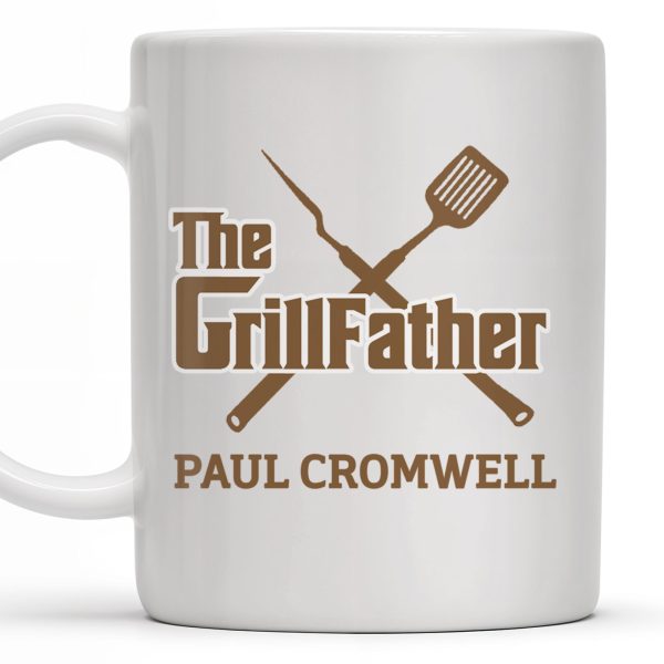 The GrillFather, Grill Tools - Personalized Custom Coffee Mug - GRILL001_MG The GrillFather, Grill Tools - Personalized Custom Coffee Mug - GRILL001_MG
