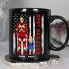 The Hero Dad 04dnhn050523TM Personalized Black Mug The Hero Dad 04dnhn050523TM Personalized Black Mug