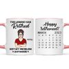 The Legend Has Retired Not My Problem Anymore Calendar Retirement Gift Personalized Mug The Legend Has Retired Not My Problem Anymore Calendar Retirement Gift Personalized Mug