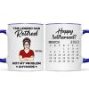 The Legend Has Retired Not My Problem Anymore Calendar Retirement Gift Personalized Mug The Legend Has Retired Not My Problem Anymore Calendar Retirement Gift Personalized Mug
