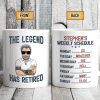 The Legend Has Retired Personalized Custom Family Mug C292 The Legend Has Retired Personalized Custom Family Mug C292