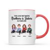 The Love Between Brothers Sisters Family Cute Doll Man Woman Personalized Mug