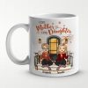 The Love Between Us Lasts Forever - Family Personalized Custom Mug - Mother's Day, Birthday Gift For Mom From Daughter The Love Between Us Lasts Forever - Family Personalized Custom Mug - Mother's Day, Birthday Gift For Mom From Daughter