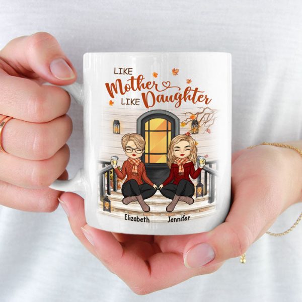 The Love Between Us Lasts Forever - Family Personalized Custom Mug - Mother's Day, Birthday Gift For Mom From Daughter The Love Between Us Lasts Forever - Family Personalized Custom Mug - Mother's Day, Birthday Gift For Mom From Daughter