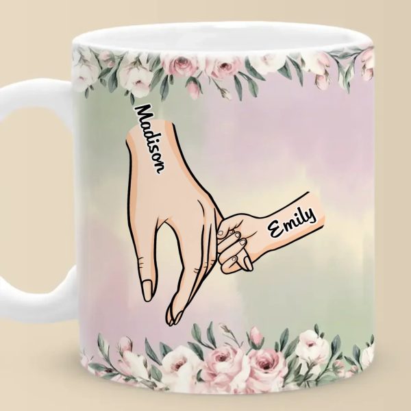 The Love In A Grandmother's Heart - Family Personalized Custom Mug - Gift For Mom, Grandma The Love In A Grandmother's Heart - Family Personalized Custom Mug - Gift For Mom, Grandma