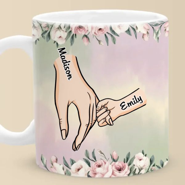 The Love In A Grandmother's Heart - Family Personalized Custom Mug - Gift For Mom, Grandma The Love In A Grandmother's Heart - Family Personalized Custom Mug - Gift For Mom, Grandma