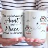 The Love Of An Auntie - Family Personalized Custom Mug - Gift For Family Members The Love Of An Auntie - Family Personalized Custom Mug - Gift For Family Members
