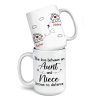 The Love Of An Auntie - Family Personalized Custom Mug - Gift For Family Members The Love Of An Auntie - Family Personalized Custom Mug - Gift For Family Members