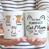 The Most Purrfect Cat Mom - Funny Personalized Cat Mug The Most Purrfect Cat Mom - Funny Personalized Cat Mug