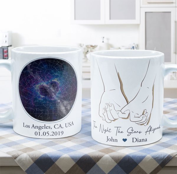 The Night The Stars Aligned - Personalized Mug The Night The Stars Aligned - Personalized Mug
