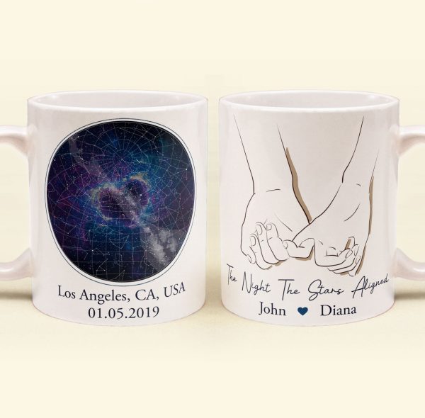 The Night The Stars Aligned - Personalized Mug The Night The Stars Aligned - Personalized Mug