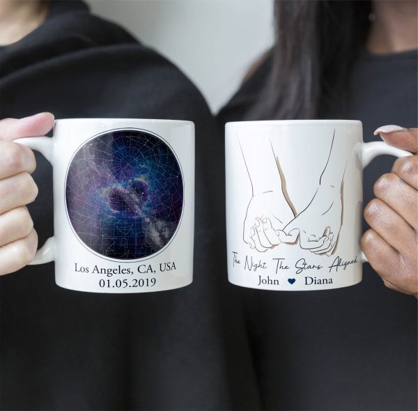 The Night The Stars Aligned - Personalized Mug The Night The Stars Aligned - Personalized Mug