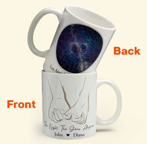 The Night The Stars Aligned - Personalized Mug The Night The Stars Aligned - Personalized Mug