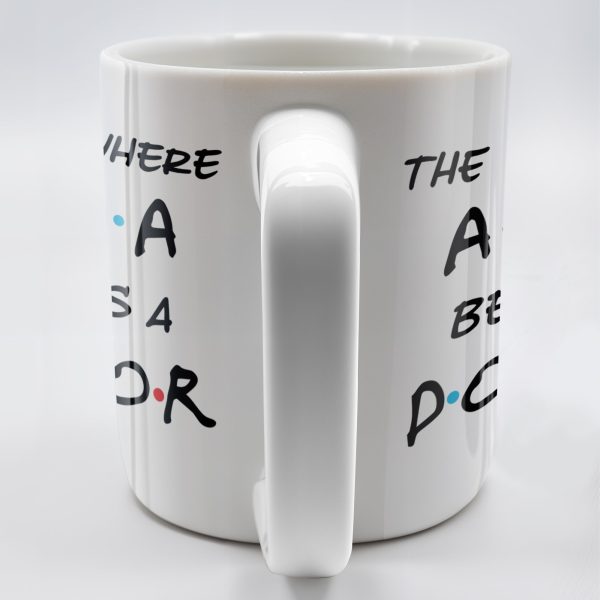 The One Where A.N.A Becomes A Doctor, Lettering Design - Personalized Custom Coffee Mug - DOC028_MG The One Where A.N.A Becomes A Doctor, Lettering Design - Personalized Custom Coffee Mug - DOC028_MG