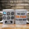 The Only Six Pack I'll Ever Need - Personalized White Mug - Gift For Pilot The Only Six Pack I'll Ever Need - Personalized White Mug - Gift For Pilot