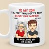 The Only Thing Better Than Being Your Parents Is Watching You Be A Dad - Family Personalized Custom Mug - Father's Day, Gift For Son The Only Thing Better Than Being Your Parents Is Watching You Be A Dad - Family Personalized Custom Mug - Father's Day, Gift For Son
