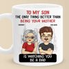 The Only Thing Better Than Being Your Parents Is Watching You Be A Dad - Family Personalized Custom Mug - Father's Day, Gift For Son The Only Thing Better Than Being Your Parents Is Watching You Be A Dad - Family Personalized Custom Mug - Father's Day, Gift For Son
