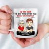 The Only Thing Better Than Being Your Parents Is Watching You Be A Dad - Family Personalized Custom Mug - Father's Day, Gift For Son The Only Thing Better Than Being Your Parents Is Watching You Be A Dad - Family Personalized Custom Mug - Father's Day, Gift For Son