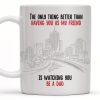 The Only Thing Better Than Having You As My Friend, Two Adult Males and Cityscape - Personalized Custom Coffee Mug - BST170_MG The Only Thing Better Than Having You As My Friend, Two Adult Males and Cityscape - Personalized Custom Coffee Mug - BST170_MG
