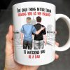 The Only Thing Better Than Having You As My Friend, Two Adult Males and Cityscape - Personalized Custom Coffee Mug - BST170_MG The Only Thing Better Than Having You As My Friend, Two Adult Males and Cityscape - Personalized Custom Coffee Mug - BST170_MG