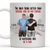 The Only Thing Better Than Having You As My Friend, Two Adult Males and Cityscape - Personalized Custom Coffee Mug - BST170_MG The Only Thing Better Than Having You As My Friend, Two Adult Males and Cityscape - Personalized Custom Coffee Mug - BST170_MG