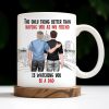 The Only Thing Better Than Having You As My Friend, Two Adult Males and Cityscape - Personalized Custom Coffee Mug - BST170_MG The Only Thing Better Than Having You As My Friend, Two Adult Males and Cityscape - Personalized Custom Coffee Mug - BST170_MG
