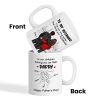 The Only Thing Better Than Having You As My Husband Fist Bump Outline Personalized Mug