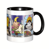 The Original Yellow Tarot Cat Meme - Accent Ceramic Mug The Original Yellow Tarot Cat Meme - Accent Ceramic Mug