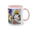 The Original Yellow Tarot Cat Meme - Accent Ceramic Mug The Original Yellow Tarot Cat Meme - Accent Ceramic Mug