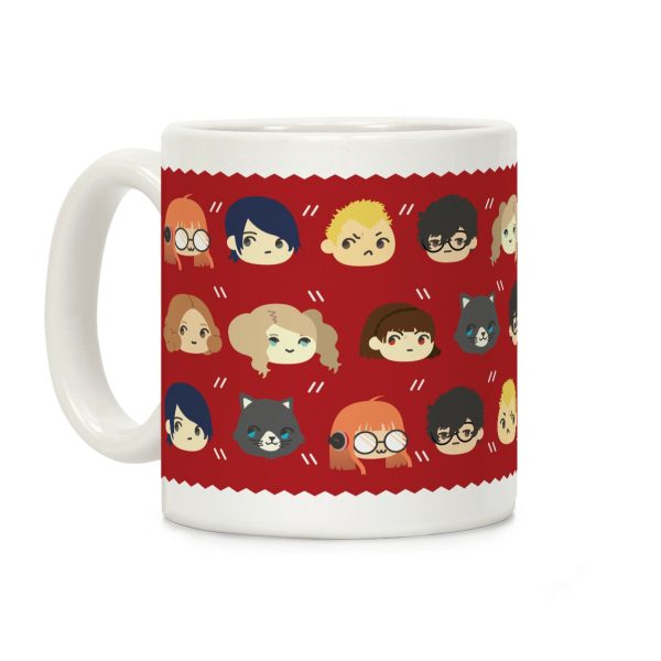 The Phantom Thieves Pattern Coffee Mug The Phantom Thieves Pattern Coffee Mug