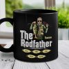 The Rodfather - Gift For Dad - Personalized Black Mug The Rodfather - Gift For Dad - Personalized Black Mug