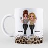 The She To My Nanigans Leopard Besties Personalized Mug The She To My Nanigans Leopard Besties Personalized Mug