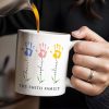 The Smith Family, Handprints and Leaves - Personalized Custom Coffee Mug - FAM310_MG The Smith Family, Handprints and Leaves - Personalized Custom Coffee Mug - FAM310_MG