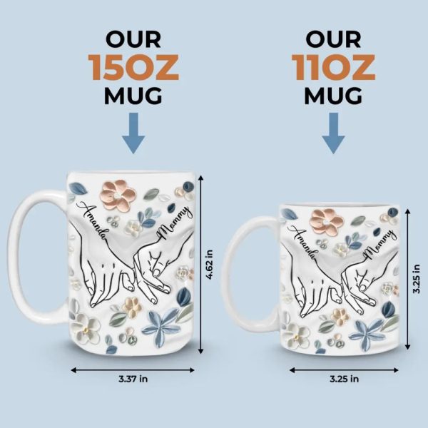 The Special Bond Between Mother And Child - Family Personalized Custom 3D Inflated Effect Printed Mug - Mother's Day, Gift For Mom, Grandma The Special Bond Between Mother And Child - Family Personalized Custom 3D Inflated Effect Printed Mug - Mother's Day, Gift For Mom, Grandma