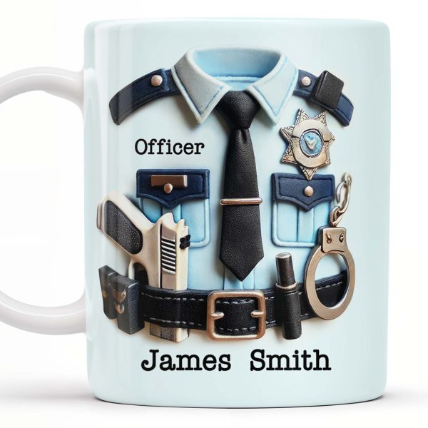 The World Needs More Officer Like You, Thank You - Personalized Custom Coffee Mug - GRAD294_MG The World Needs More Officer Like You, Thank You - Personalized Custom Coffee Mug - GRAD294_MG