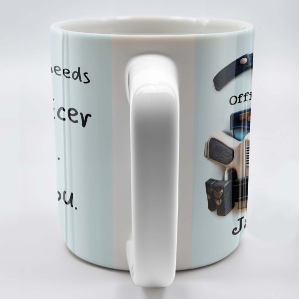 The World Needs More Officer Like You, Thank You - Personalized Custom Coffee Mug - GRAD294_MG The World Needs More Officer Like You, Thank You - Personalized Custom Coffee Mug - GRAD294_MG