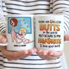 There Are 8 Billion Butts In The World But Yours Is My Favorite - Personalized Couple Mug - Gift For Couple There Are 8 Billion Butts In The World But Yours Is My Favorite - Personalized Couple Mug - Gift For Couple