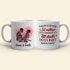 There Is No One I'd Rather Give Orgasms To Till Death - Personalized Skeleton Couple Mug - Gift For Couple There Is No One I'd Rather Give Orgasms To Till Death - Personalized Skeleton Couple Mug - Gift For Couple