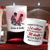 There Is No One I'd Rather Give Orgasms To Till Death - Personalized Skeleton Couple Mug - Gift For Couple There Is No One I'd Rather Give Orgasms To Till Death - Personalized Skeleton Couple Mug - Gift For Couple