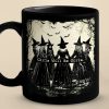 There's A Little Witch In All Of Us - Bestie Personalized Custom Black Mug - Halloween Gift For Best Friends, BFF, Sisters There's A Little Witch In All Of Us - Bestie Personalized Custom Black Mug - Halloween Gift For Best Friends, BFF, Sisters