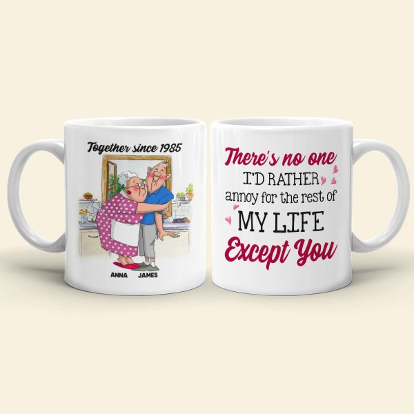 There's No One I'd Rather Annoy, Personalized Tumbler, Gifts For Couple There's No One I'd Rather Annoy, Personalized Tumbler, Gifts For Couple