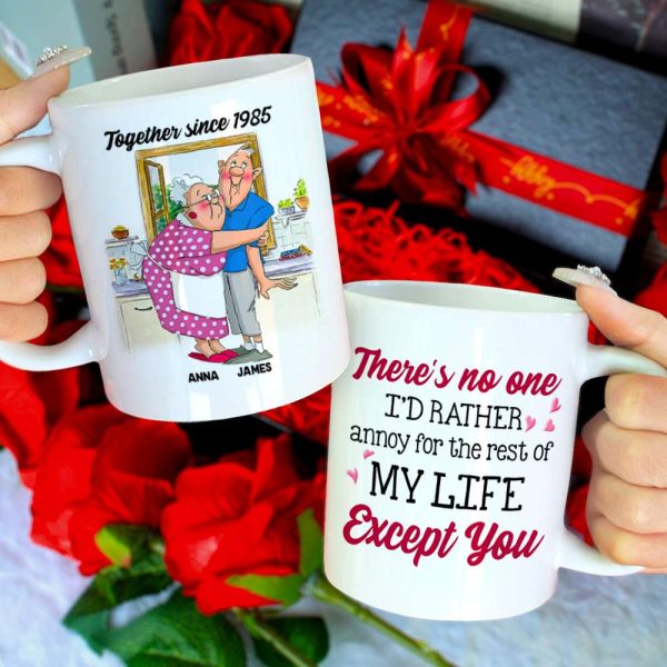 There's No One I'd Rather Annoy, Personalized Tumbler, Gifts For Couple There's No One I'd Rather Annoy, Personalized Tumbler, Gifts For Couple